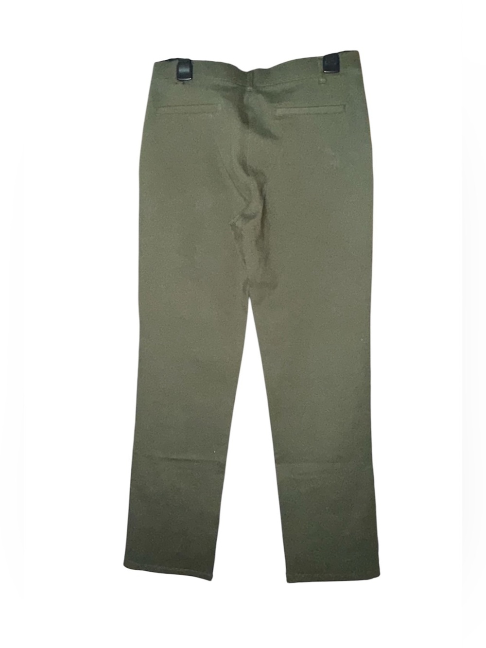 Quince Ultra-Stretch Ponte Straight Leg 4-Pocket Pants in Olive Size M - Picture 6 of 11